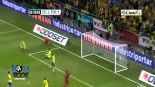 Cristiano Ronaldo Hat Trick VS Sweden  Portuguese Commentary [upl. by Nive48]