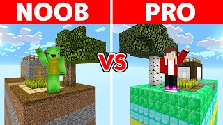 NOOB vs PRO CHUNK BATTLE IN MINECRAFT [upl. by Howund]