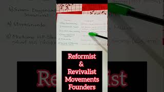 Reformist amp Revivalist Movement TNPSC tnpsc upsc [upl. by Ttergram458]