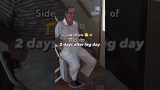 Side effects😀motivation fitness trending shortsfeed legday sideeffects viralvideo [upl. by Avika962]