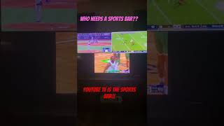 YouTubeTV You forgot the beers Home Sports Bar Adventures are LIT nba nfl mlb worldseries [upl. by Jolyn417]