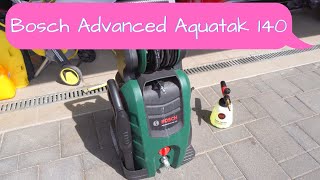 Bosch Advanced Aquatak 140 test with MJJC Foam Cannon Pro 20 and Dunking Biscuit Velvet shampoo [upl. by Ferriter]