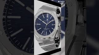 Montre Homme Cadran Octagon Bleu Cadeau dÉlégance [upl. by Wengert]