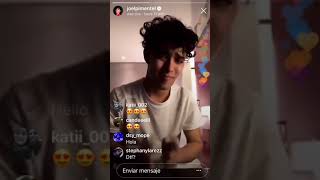 JOEL PIMENTEL  CNCO  IG LIVE  Esta malito [upl. by Hamer]