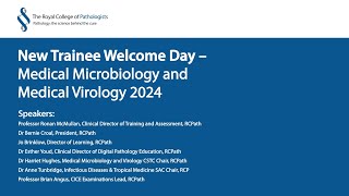 New Trainee Welcome Day 2024  Medical Microbiology and Medical Virology [upl. by Lebazej]