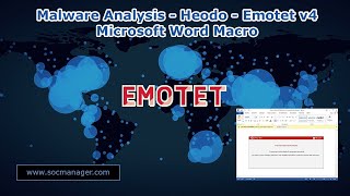 Malware Analysis Reverse Engineering  Heodo  Emotet v4  Microsoft Word Macro  Sound optimized [upl. by Arlinda]