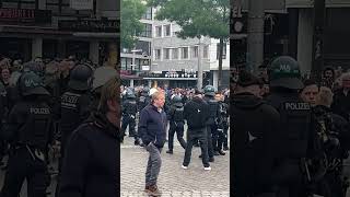 Mahnwache in Mannheim Marktplatz 02062024 mit Gegendemo [upl. by Dilly]