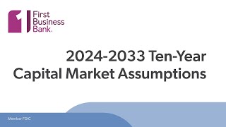 20242033 TenYear Capital Market Assumptions [upl. by Wakefield]