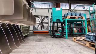 Assembling Pericoli Fans  Time lapse [upl. by Mildrid]