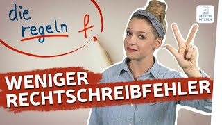 Rechtschreibung lernen – einfache DeutschTipps [upl. by Wiskind]