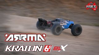 ARRMA Kraton 6S BLX V4 First running video [upl. by Marguerite987]