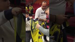 Bogdan Bogdanovic with Fenerbahce fans before the game against Miami Heat  25012018 [upl. by Dickerson681]