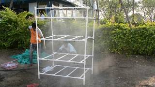 Low Cost Hydroponics Structure  Part 3 [upl. by Assira689]