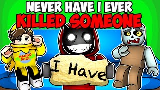 GOOBERS Play NEVER HAVE I EVER in Roblox [upl. by Tarfe557]