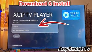 How to Install XCIPTV Player on Any Smart TV [upl. by Weir]