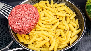 Everyone asks me for this recipe Quick and Delicious Easy Pasta and Ground Beef Recipe [upl. by Erine]