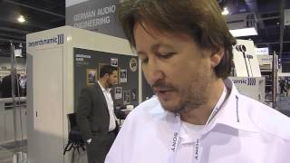 CES 2014 Beyerdynamic T51p Headphones and A200p Portable DACAmp [upl. by Alyose]