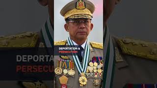 International criminal court prosecutor seeks arrest warrant for Myanmar military leader [upl. by Eslek547]