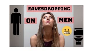 Trapped in Mens bathroom  Eavesdropping on Men  Comedy Sketch [upl. by Eladnar414]