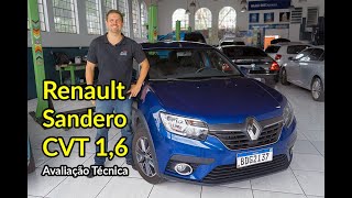 Renault Sandero CVT 16 avaliação técnica do modelo 2020  Avaliação  Best Cars [upl. by Eartnoed]