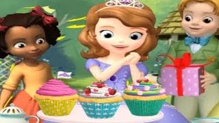 SOFIA THE FIRST  Princess Sofias Cupcake Party  New English Episode  Disney Princess Game [upl. by Yremogtnom]