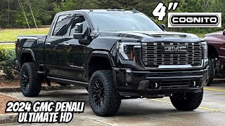 2024 GMC Denali Ultimate 2500 HD  with a 4” Cognito lift kit and Fox shocks [upl. by Landing]