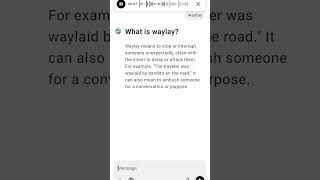 What is waylay [upl. by Rebmyk]