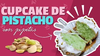 Como hacer cupcake de pistachio pistachiocupcake [upl. by Yltnerb]