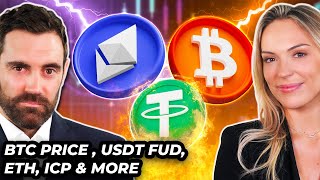 Crypto News Ethereum Tether FUD BTC ICP SEI amp MORE [upl. by Schroder]