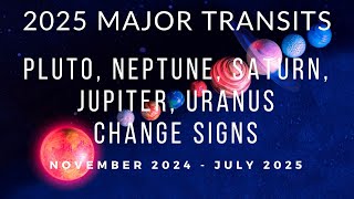 2025 Astrology Preview Completely DIFFERENT world [upl. by Alioz]