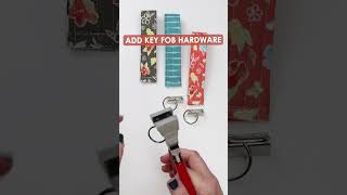 🍂 DIY Key Fobs for Fall in minutes A great way to use your Fabric Scraps [upl. by Zackariah4]