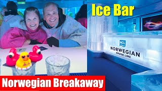 Ice Bar  Norwegian Breakaway  Norwegian Cruise Line [upl. by Akym]