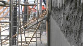 Underground Parking Garage  Shotcrete Wall [upl. by Sahc291]