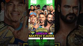 WWE Super ShowDown 2024  Dream Card v4 Bevelock Shorts SuperShowDown WWESuperShowDown [upl. by Filler]