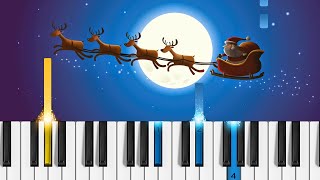 Rudolph the RedNosed Reindeer  EASY Piano Tutorial [upl. by Martijn]