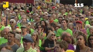 Xulada als partits independentistes a la Diada de Catalunya  EL NACIONAL [upl. by Athey636]