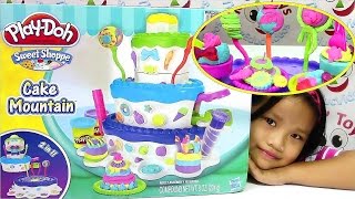 PlayDoh Sweet Shoppe Cake Mountain Playset  Play Doh Plus Frosting [upl. by Yt]