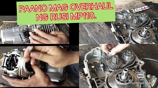 paano mag overhaul ng rusi mp110 [upl. by Nicoline]