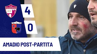 Tolentino  Atletico Azzurra Colli 40 Le parole di mister Peppino Amadio [upl. by Otirecul]