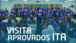 Visita dos aprovados ITA 2018  Compartilhando experiências [upl. by Atauqal]