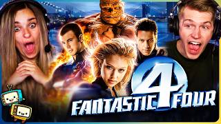 FANTASTIC FOUR 2005 Movie Reaction  First Time Watch  Ioan Gruffudd  Chris Evans [upl. by Yedok718]