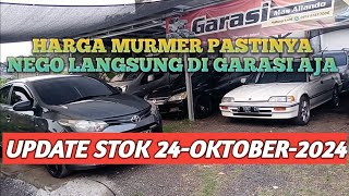 UPDATE STOK 24OKTOBER2024 HARGA MURMER NEGO KANDAS LANGSUNG KE GARASI AJA BOSKU 081297877006 [upl. by Sonitnatsok846]