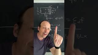 Motional emf vs Faradays Law physics physicsteacher [upl. by Nazus]