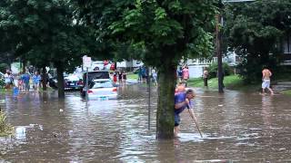 Burlington Vermont flooding July 4 2012 [upl. by Attenod841]