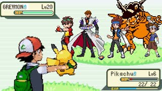 Pokémon vs Pokemon clones  quotAsh vs Kaiba Tai Gingka and Dan kusoquot [upl. by Oiratnom]