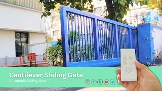 Automatic Cantilever Sliding Gate  Trackless Sliding Gate  Sliding Gate Motor  Nirmal Automation [upl. by Anirak189]