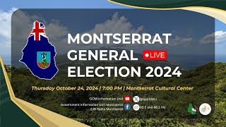 Montserrat General Election 2024  Live Coverage [upl. by Nachison]