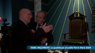 🔴 Le grand maître de l’obédience maçonnique de la Grande Loge de France est en visite en Guadeloupe [upl. by Normie]