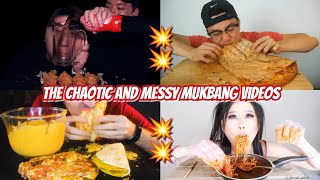 The CHAOTIC and MESSY mukbang Ever [upl. by Kehr]