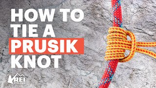 Rock Climbing How to Tie a Prusik Knot [upl. by Runkel]